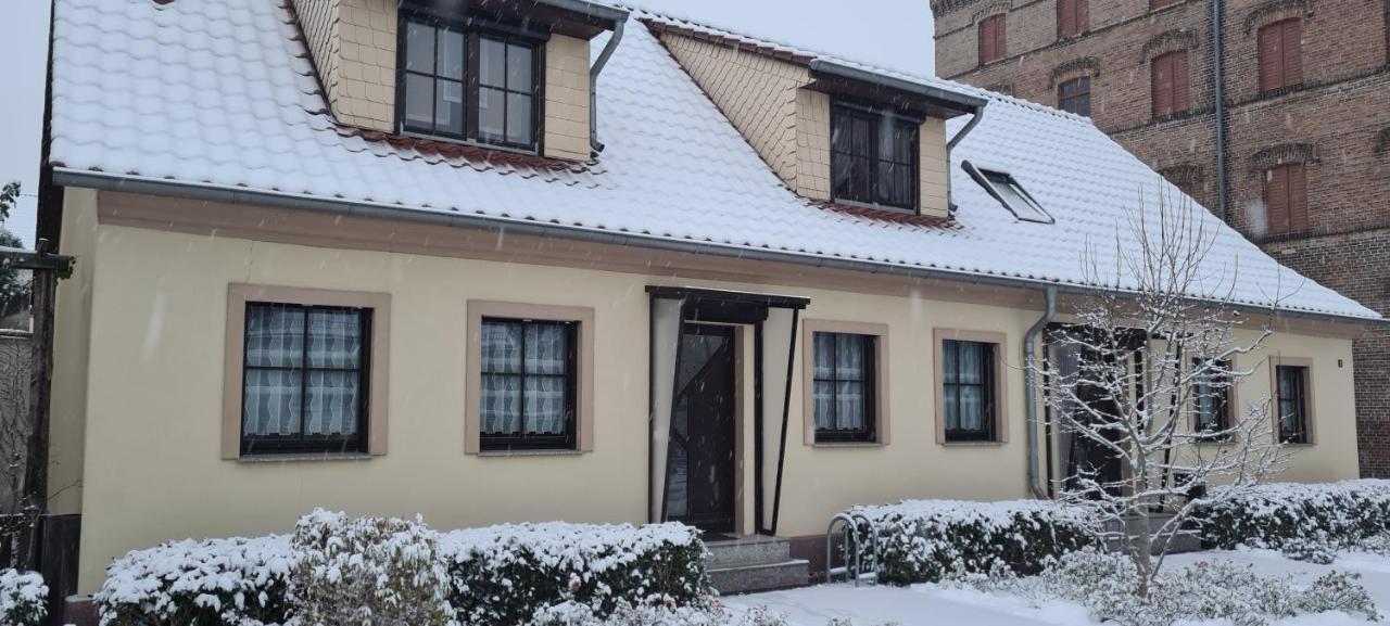Die Ferienwohnung "Am Kietz" Schwedt Exteriör bild