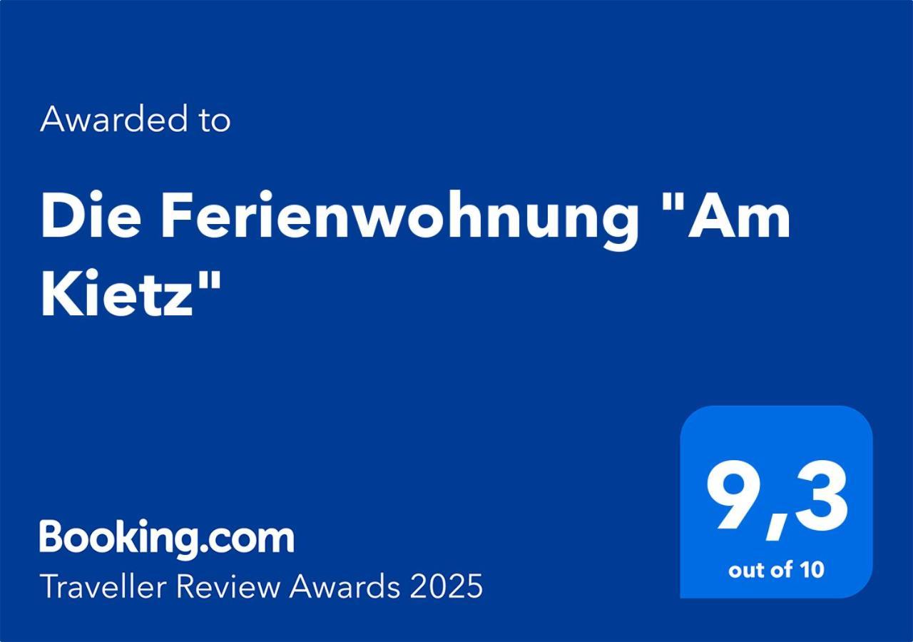 Die Ferienwohnung "Am Kietz" Schwedt Exteriör bild